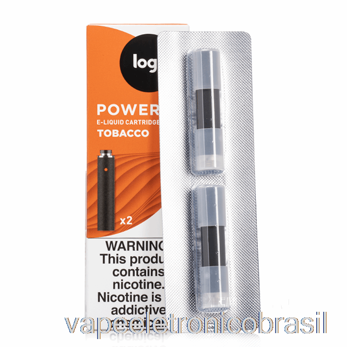 Vape Recarregável Logic Power Recarga Cartuchos Mentol